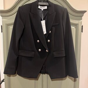 Veronica Beard Black Blazer Tailored Suit Jacket